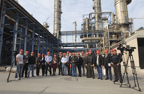 AZERİ GAZETECİLER SOCAR'IN YATIRIMLARINI İNCELEDİ